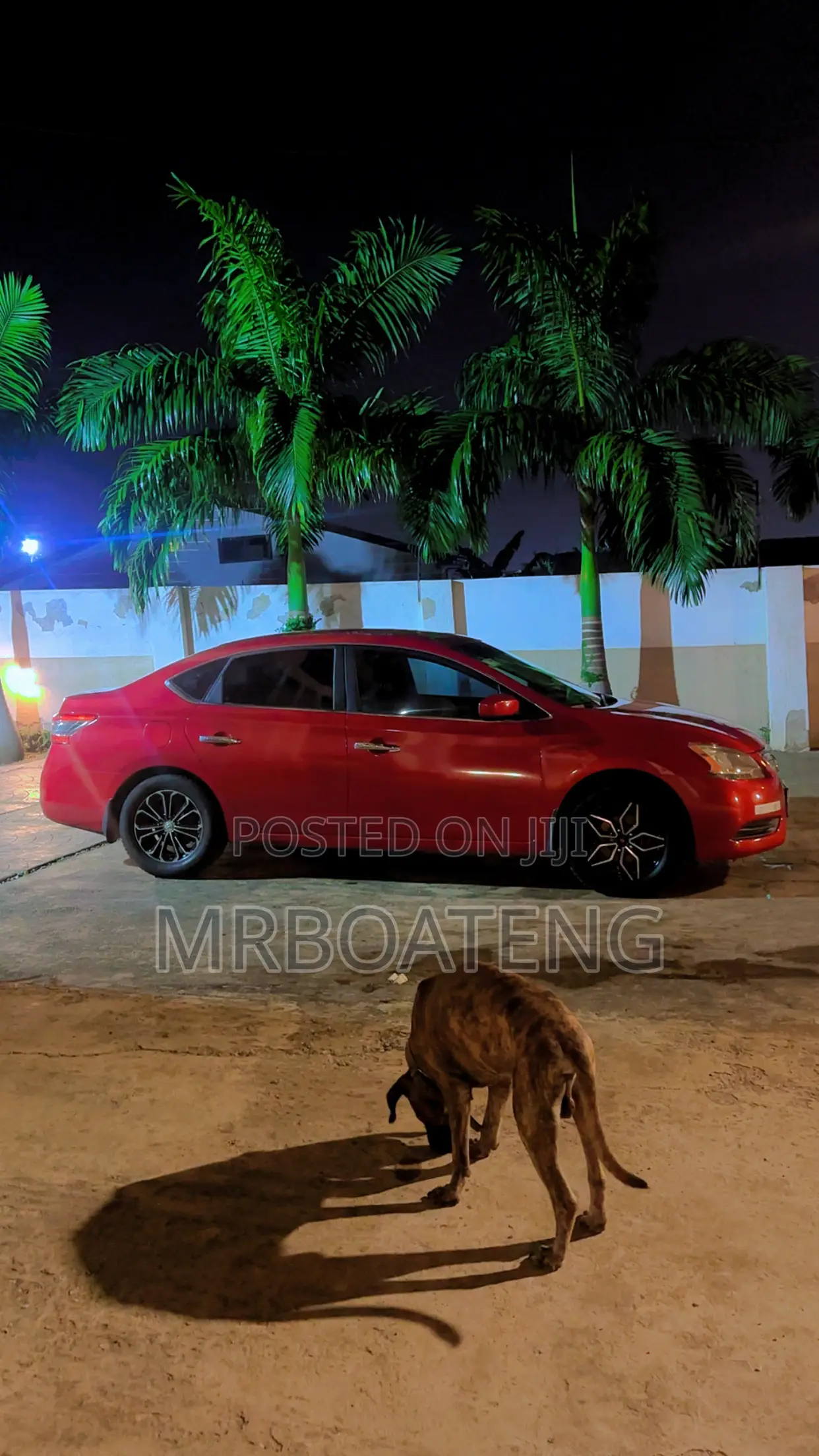 Nissan Sentra SV 4dr Sedan (1.8L 4cyl CVT) 2014 Red