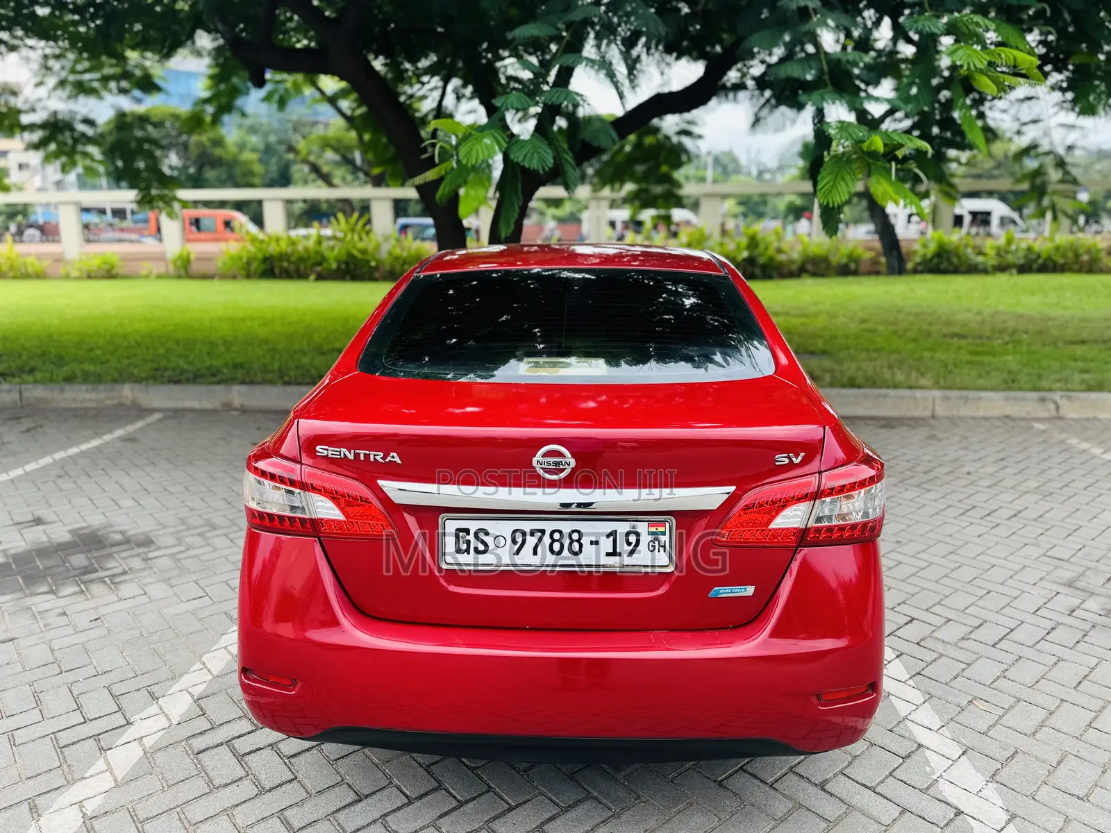 Nissan Sentra SV 4dr Sedan (1.8L 4cyl CVT) 2014 Red