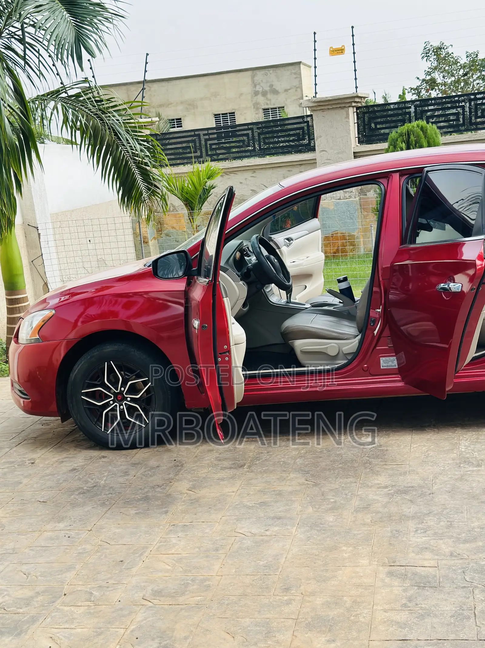 Nissan Sentra SV 4dr Sedan (1.8L 4cyl CVT) 2014 Red