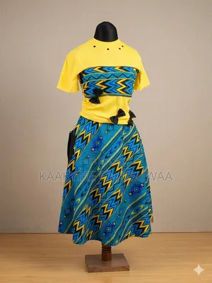 Ankara Skirt and Top