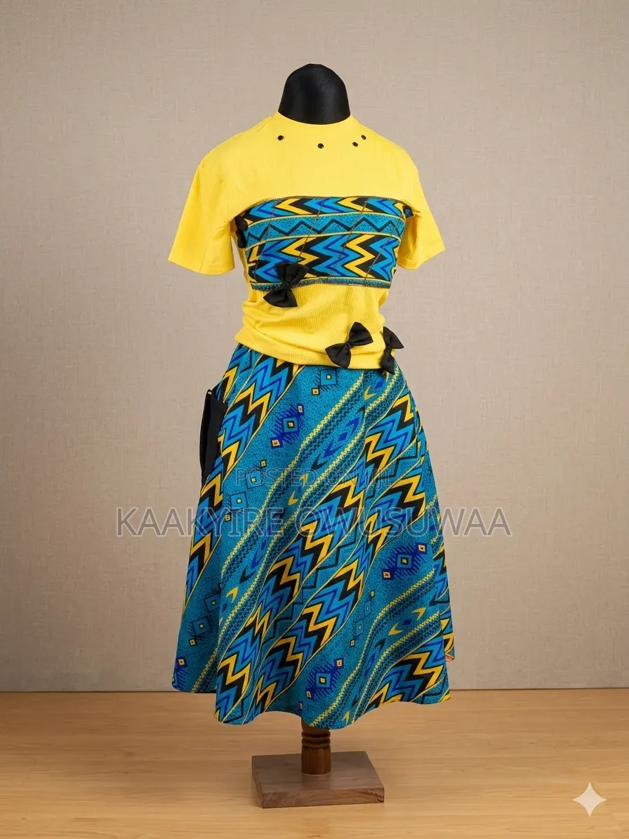 Ankara Skirt and Top
