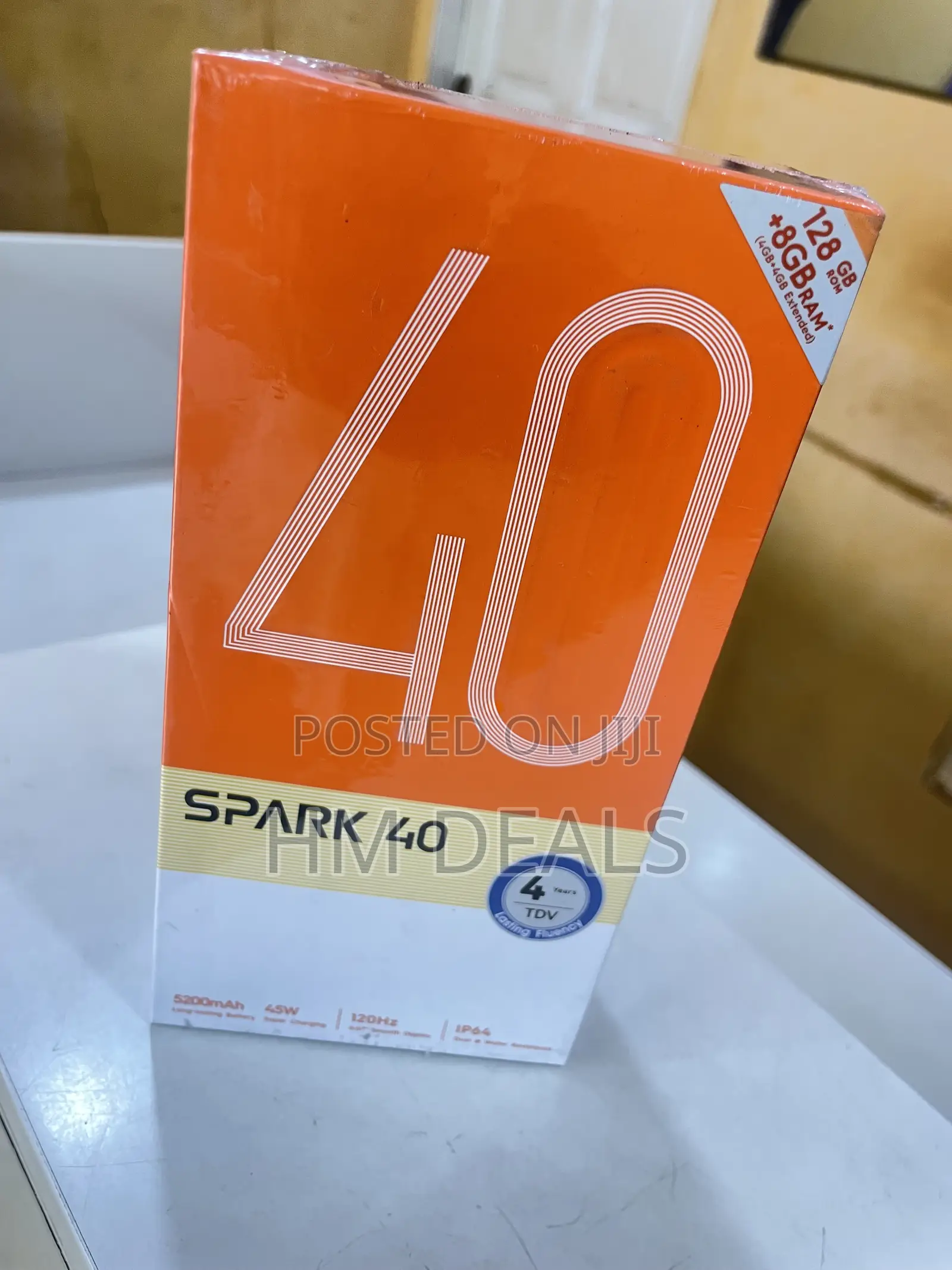 New Tecno Spark 40 128 GB Black