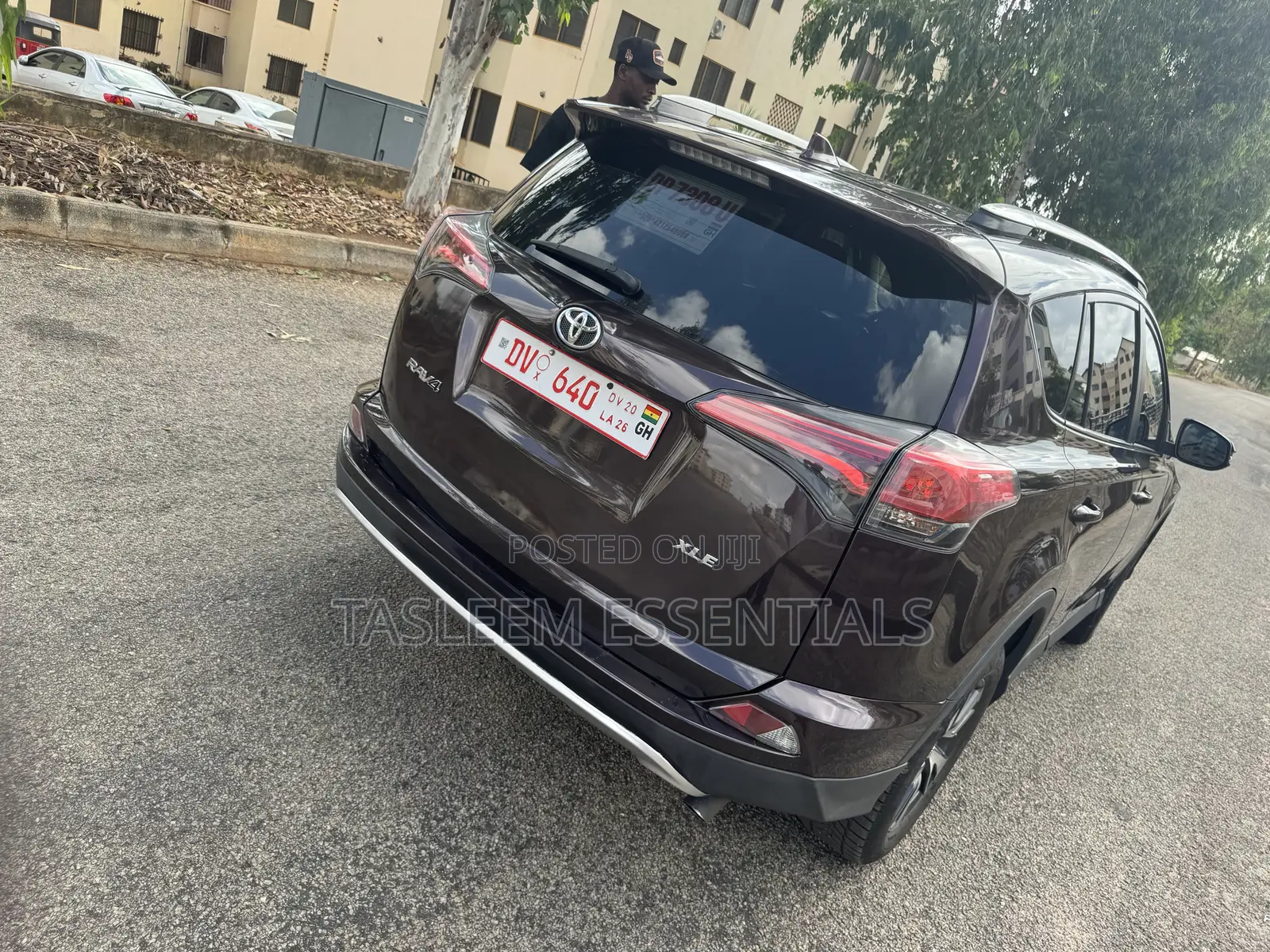 Toyota RAV4 XLE 4dr SUV (2.5L 4cyl 6A) 2018 Burgundy