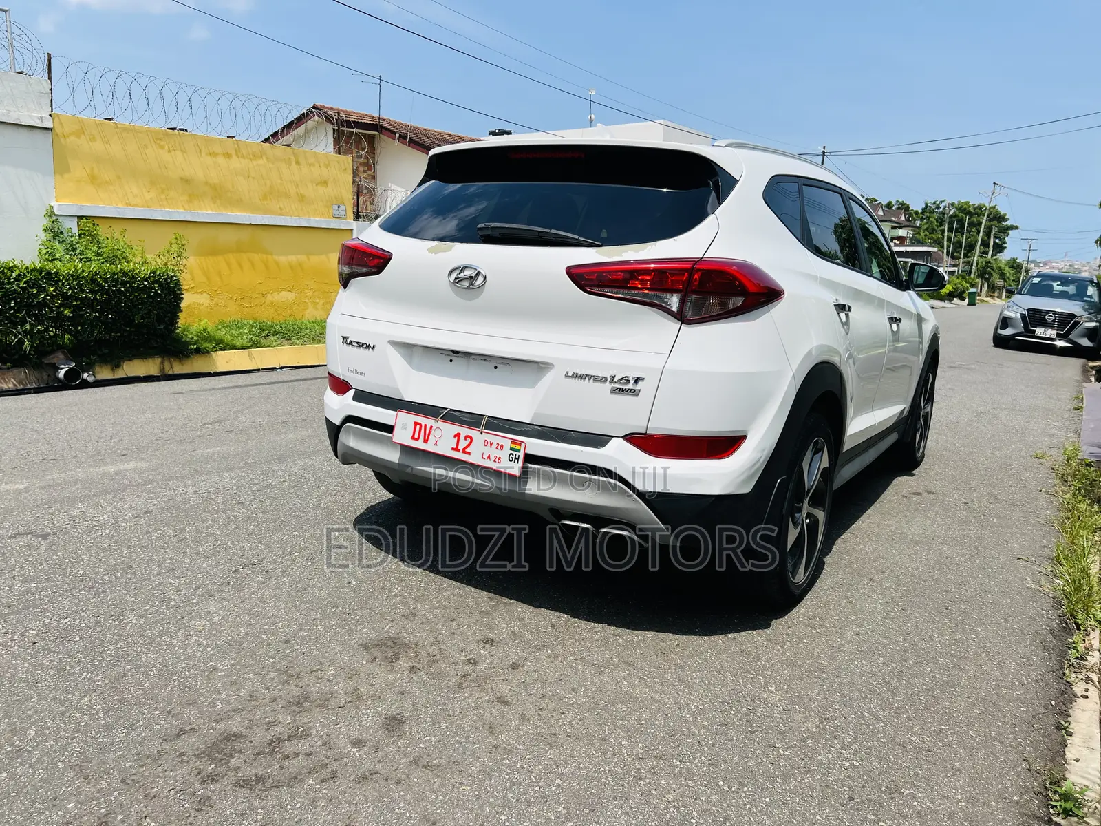 Hyundai Tucson Limited AWD 2017 White