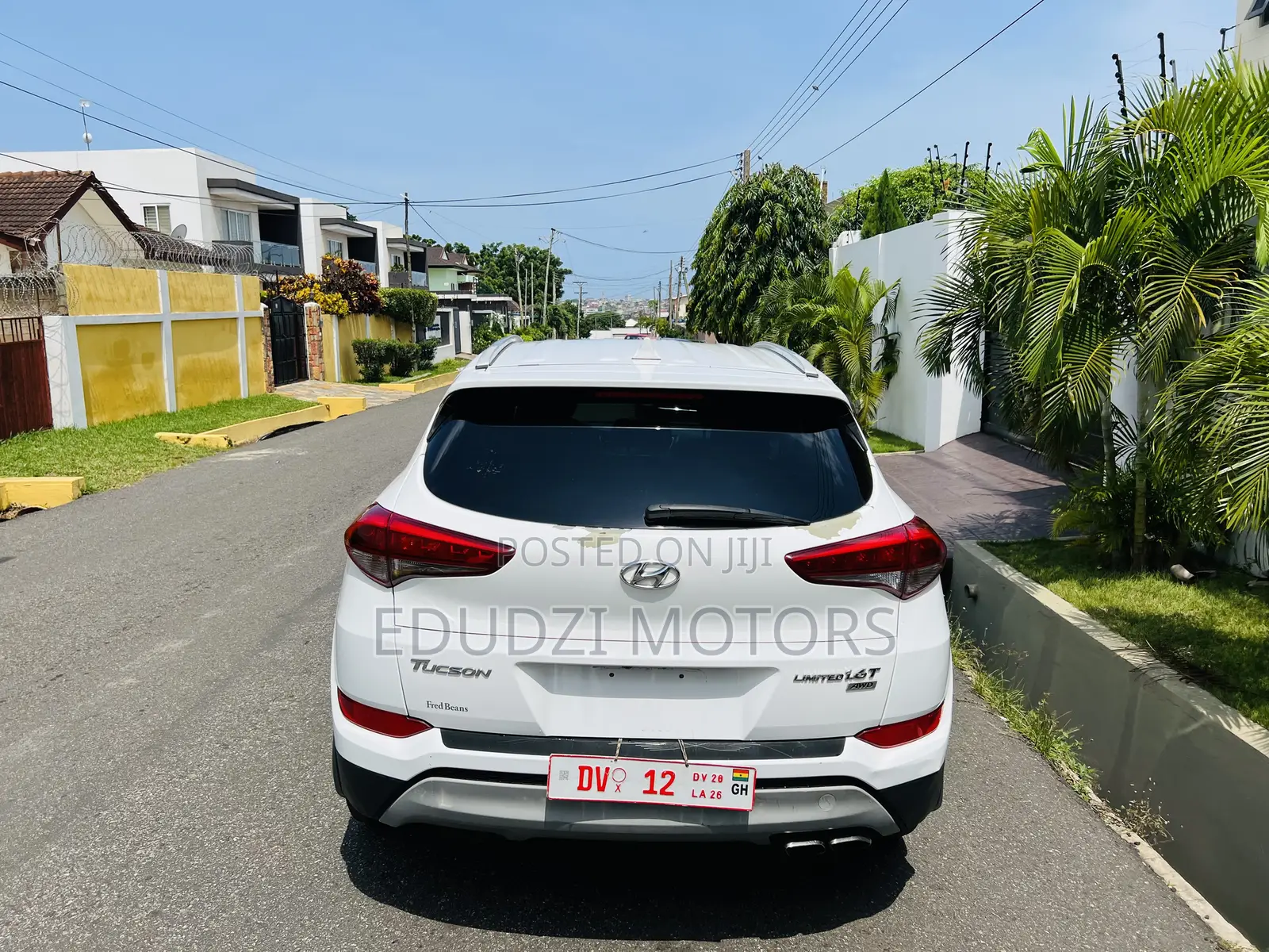 Hyundai Tucson Limited AWD 2017 White