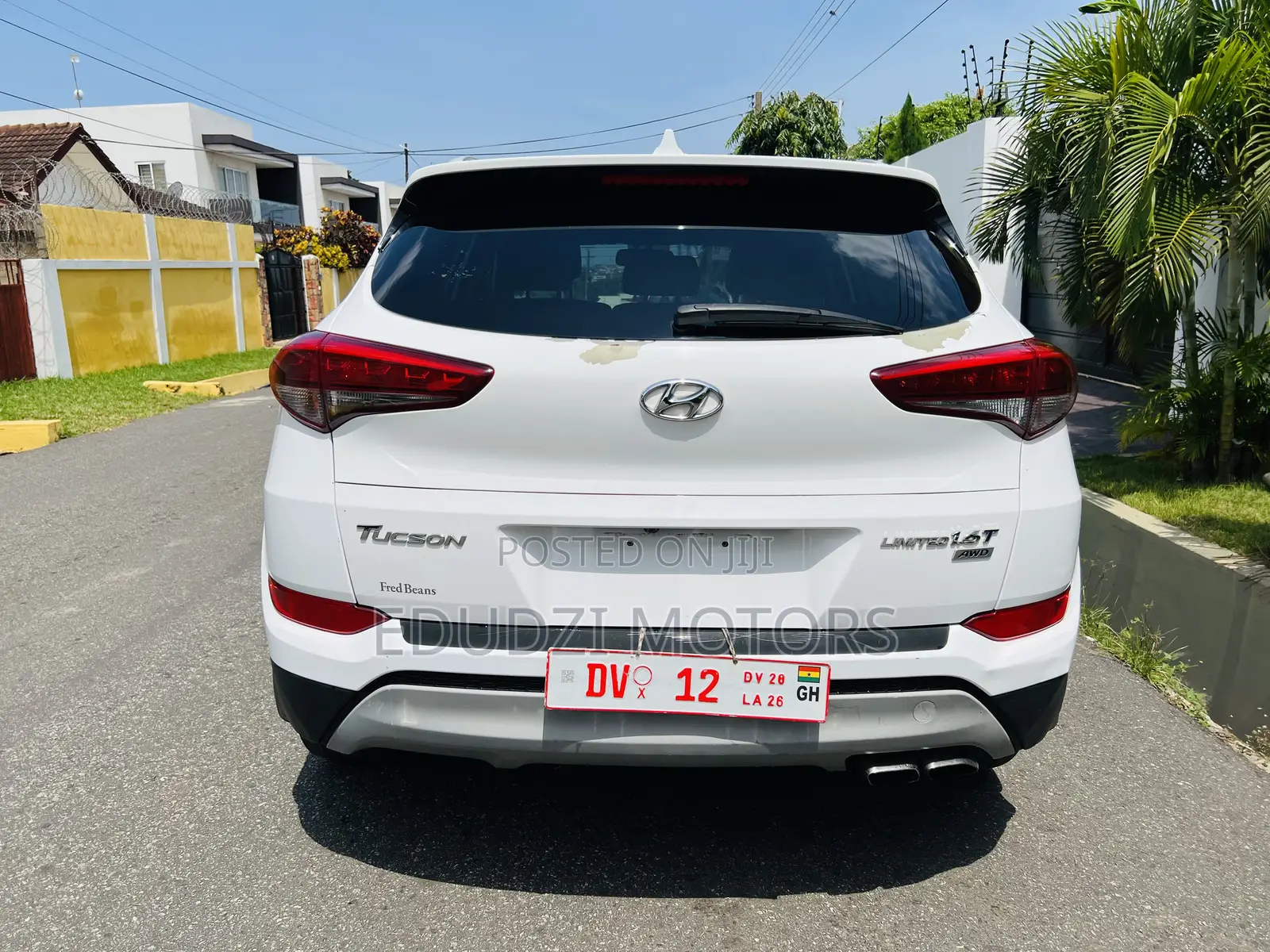 Hyundai Tucson Limited AWD 2017 White