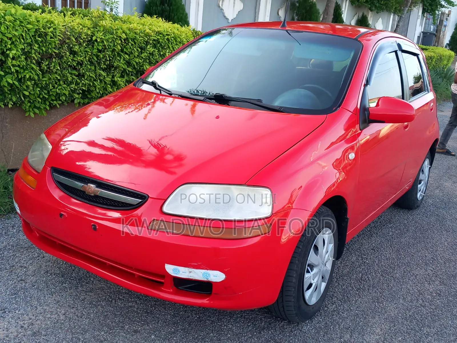Chevrolet Aveo 1.4 Hatchback 3dr 2008 Red