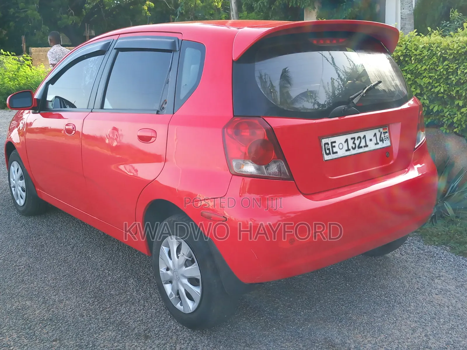 Chevrolet Aveo 1.4 Hatchback 3dr 2008 Red