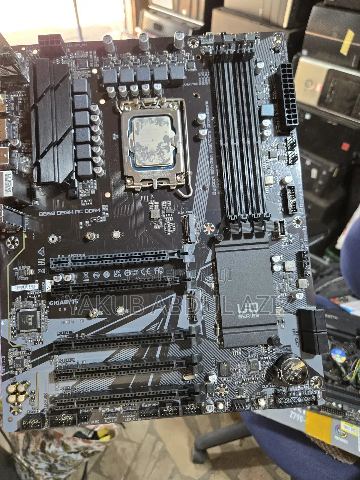 I5 12th Gen Board and Processor Ddr4 Support
