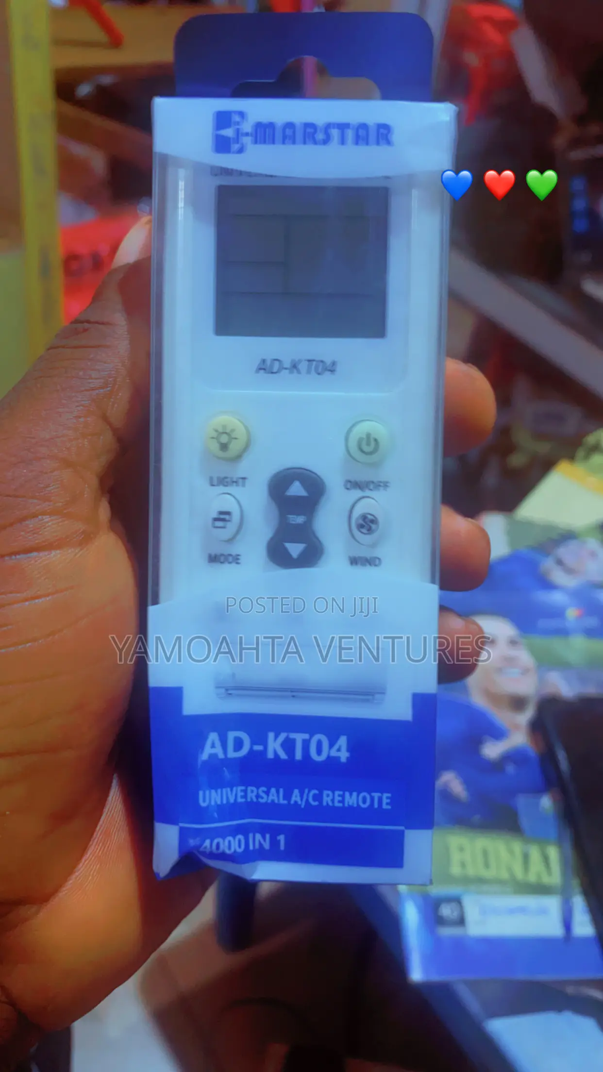 Durable Marstar Universal Ac Remote - 4000 in 1