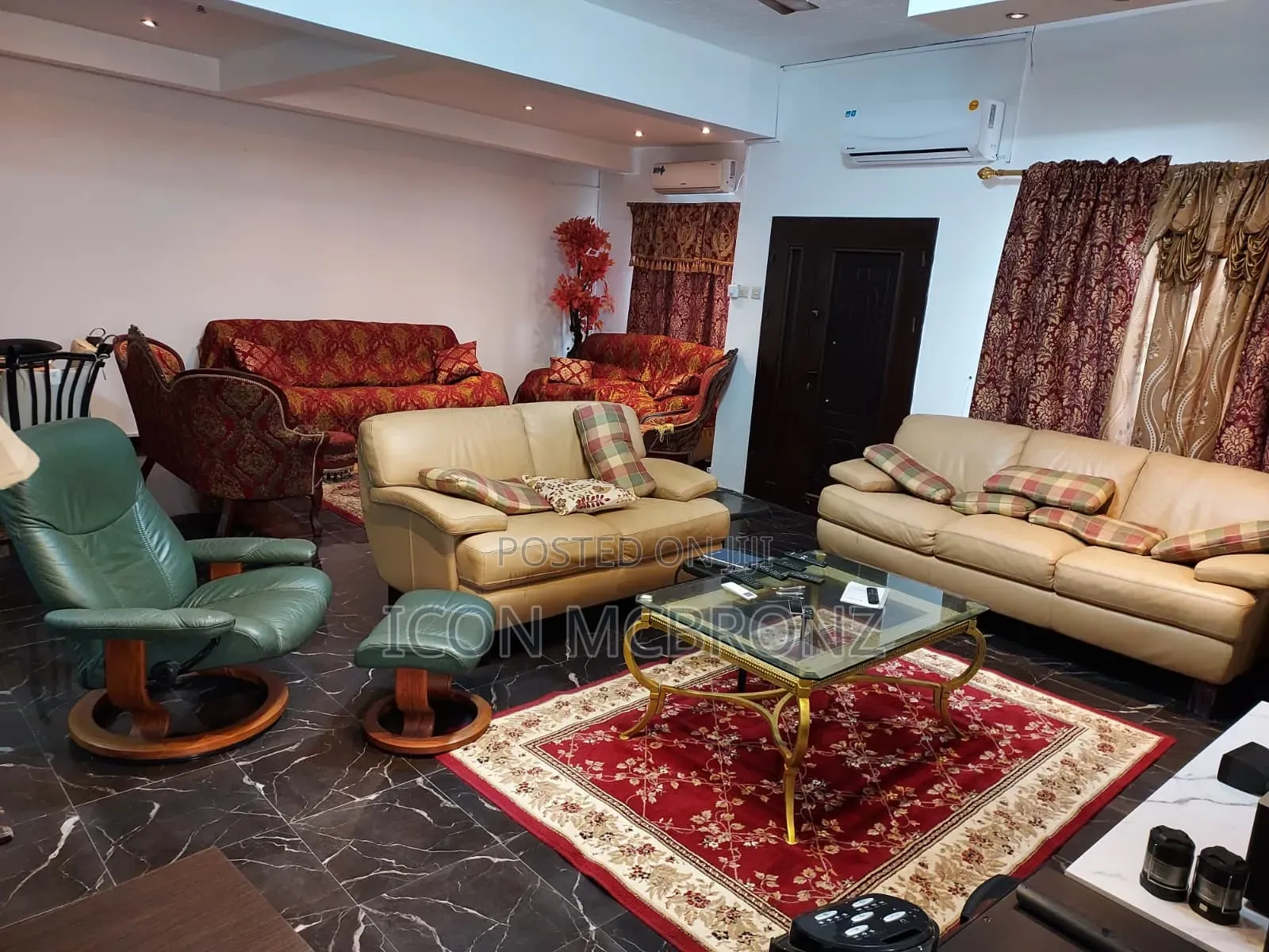 Furnished 2bdrm Apartment in Osu for rent