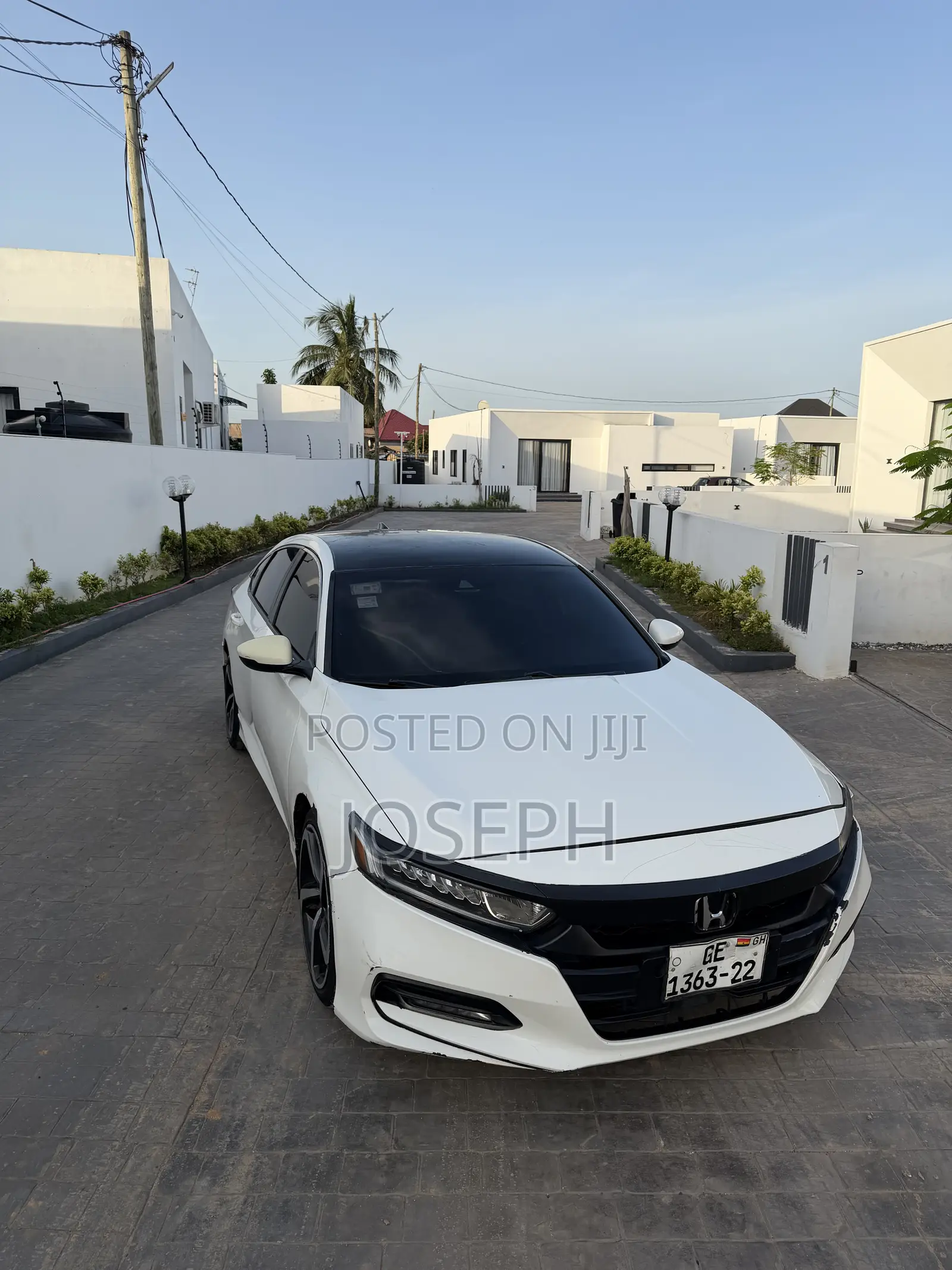 Honda Accord Sport (1.5L 4cyl Turbo CVT) 2019 White