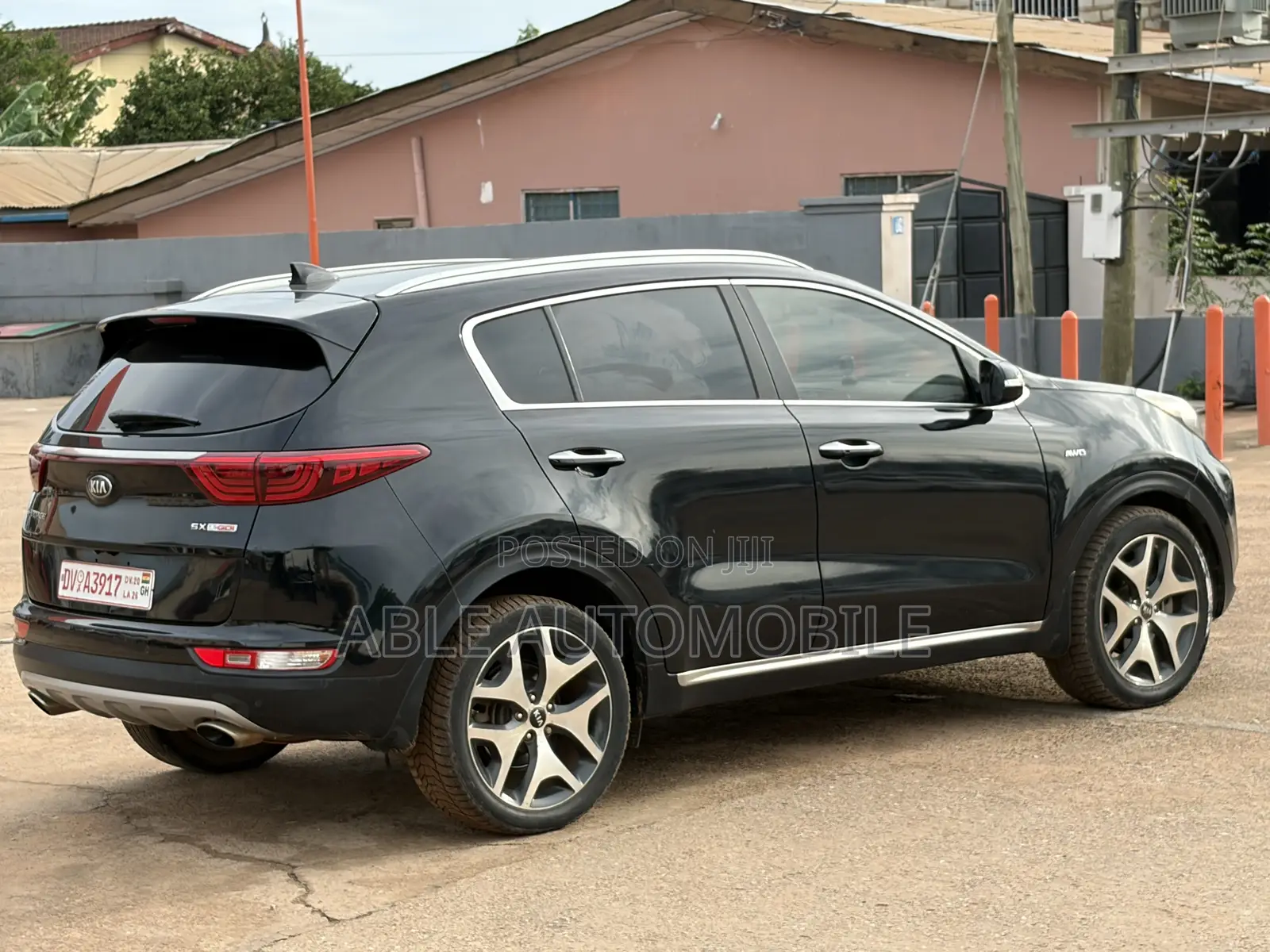 Kia Sportage EX 4dr SUV AWD (2.4L 4cyl 6A) 2017 Black