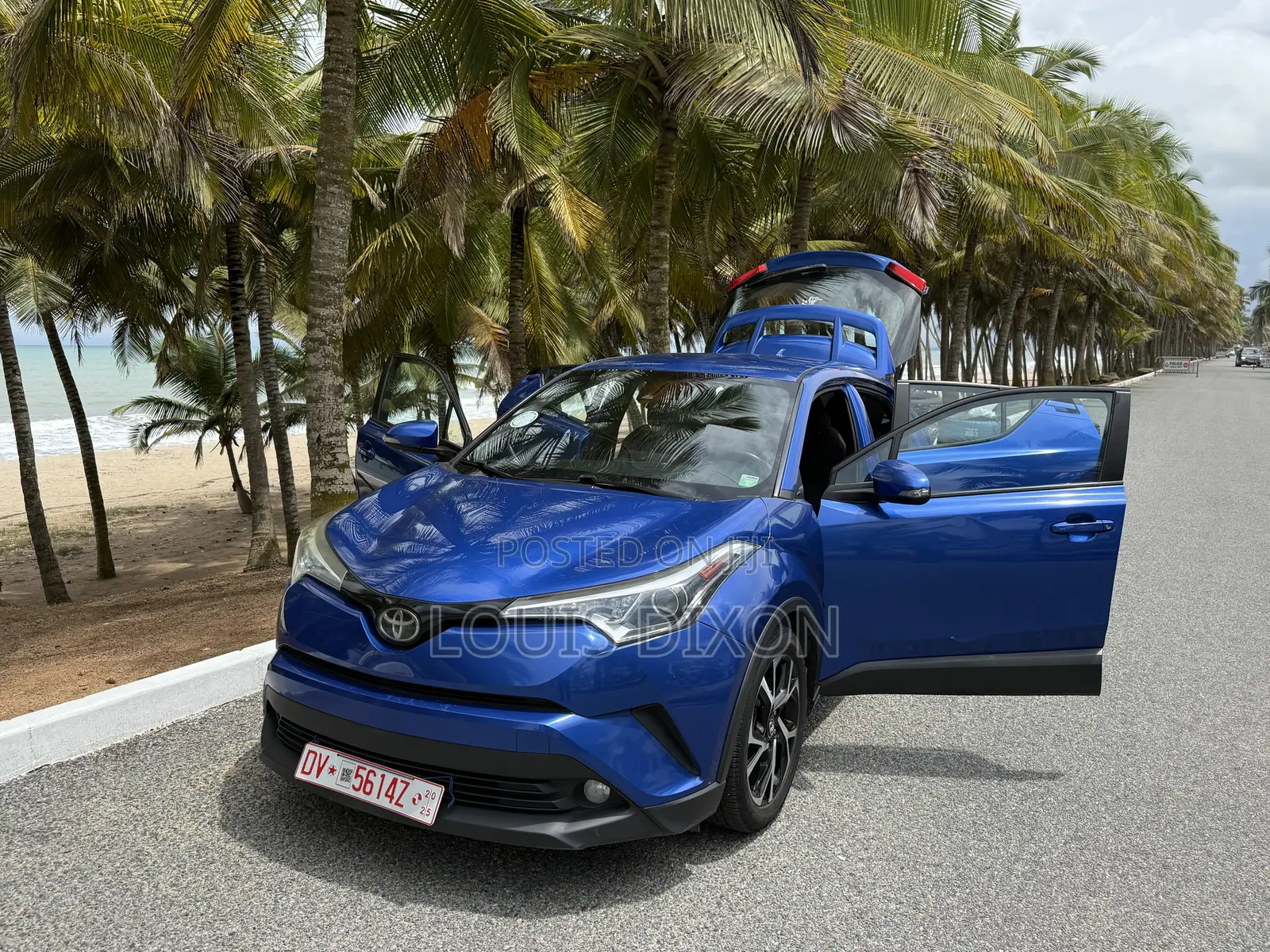 Toyota C-HR XLE FWD Sport Utility (2.0L 4cyl 2AM) 2018 Blue