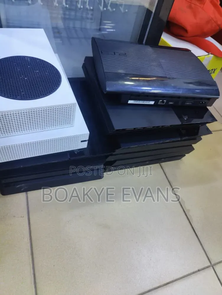 Play Station and Other Consoles Available Each With One Pad