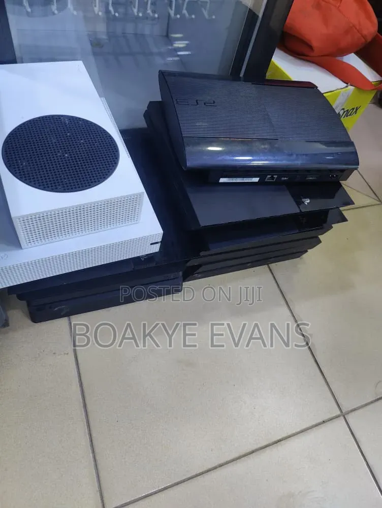 Play Station and Other Consoles Available Each With One Pad