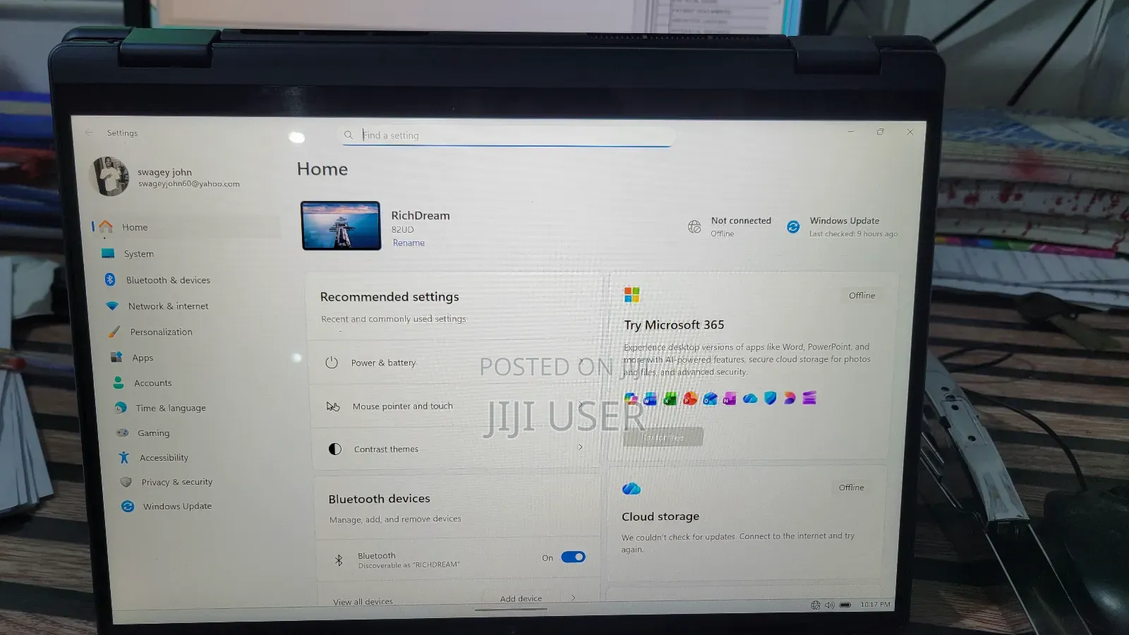 Laptop Lenovo Yoga 730 16GB AMD Ryzen 7 HDD+SSD 512GB