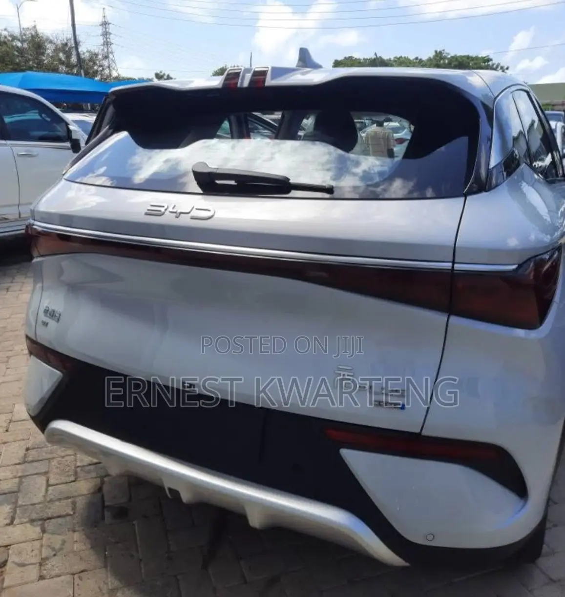 New BYD Yuan Plus 2025 White