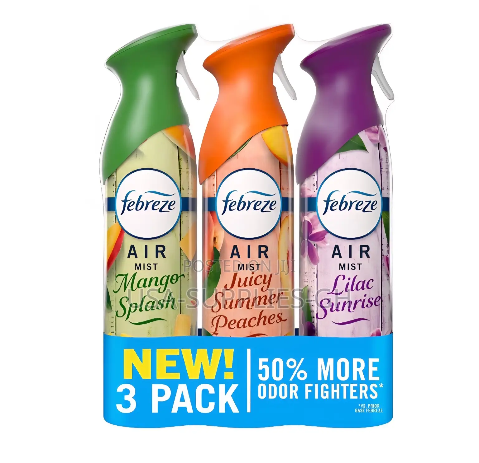 Febreze Air Mist /Air Freshener, Variety Pack of 3 From Usa