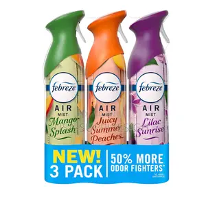 Febreze Air Mist /Air Freshener, Variety Pack of 3 From Usa