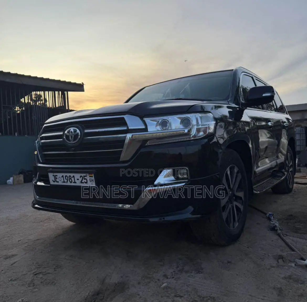 Toyota Land Cruiser 2015 Black