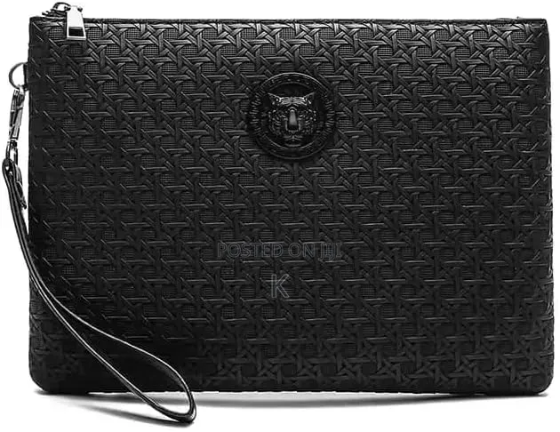 Business Unisex Day Clutch Phone Bag Pu Leather Money Handbag Fashion