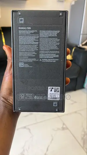 New Samsung Galaxy s26 512 GB Black