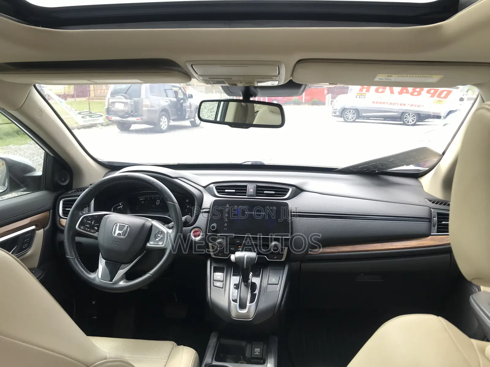 Honda CR-V Touring AWD 2019 White