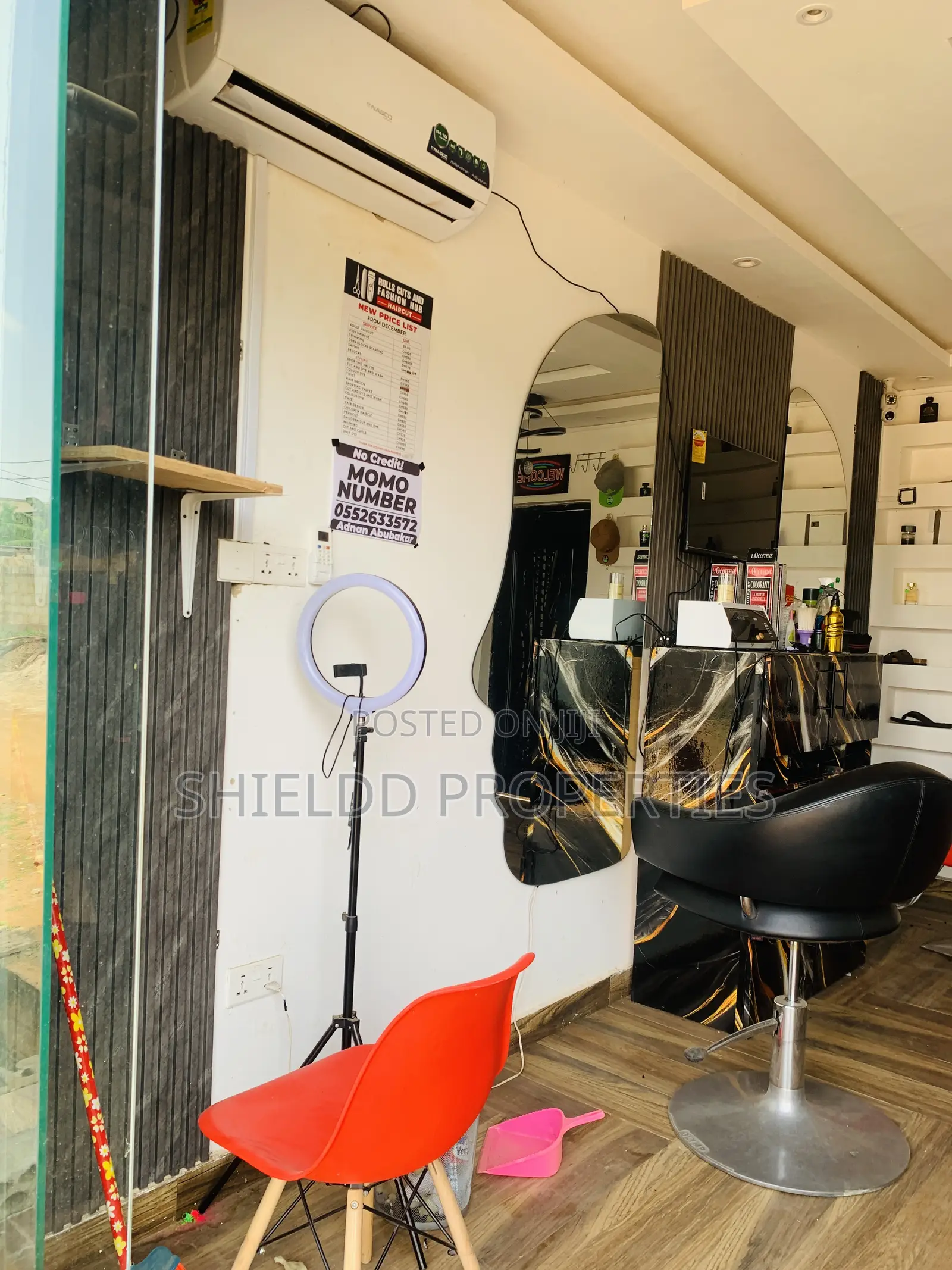 Barbershop For Rent