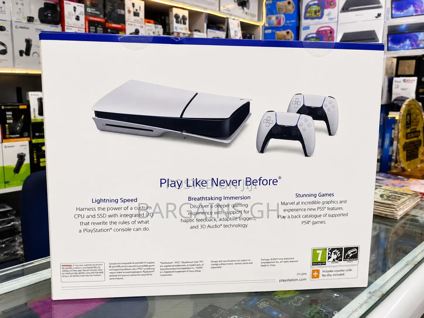 Sony Ps5 Slim Disk Edition 2 Controllers Bundle