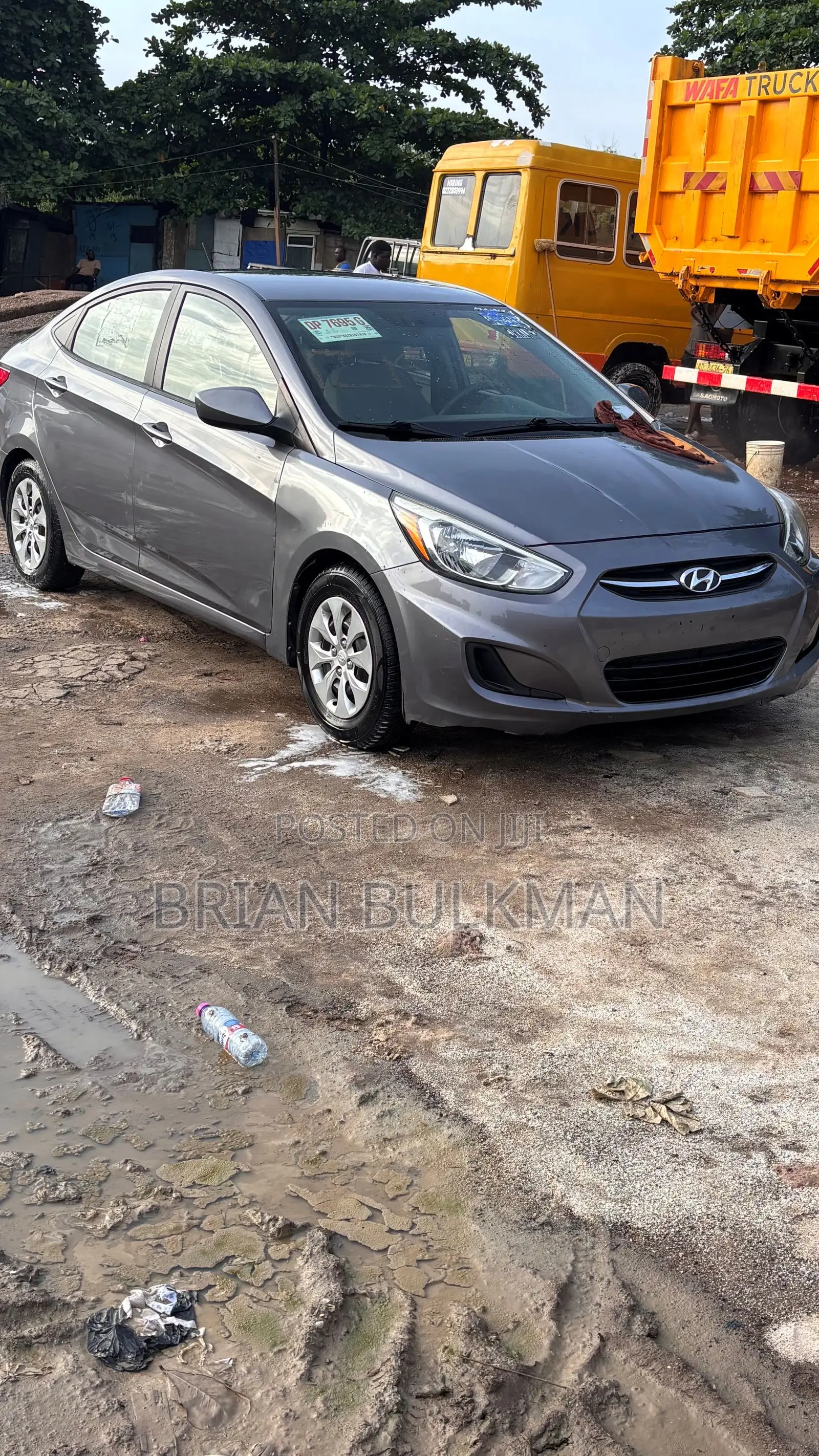 Hyundai Accent GLS 4dr Sedan (1.6L 4cyl 6A) 2015 Gray