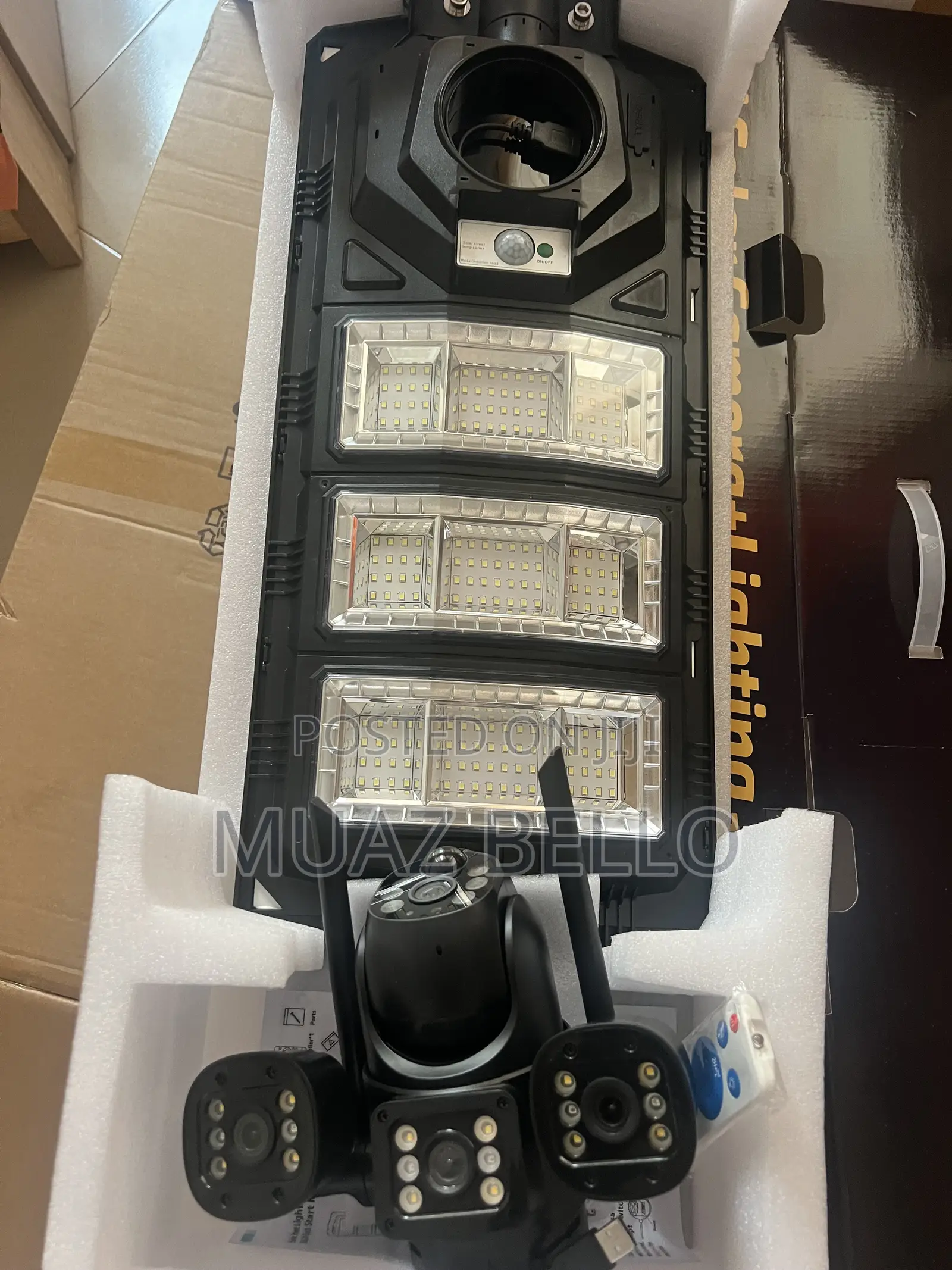 Solar Power With Camera