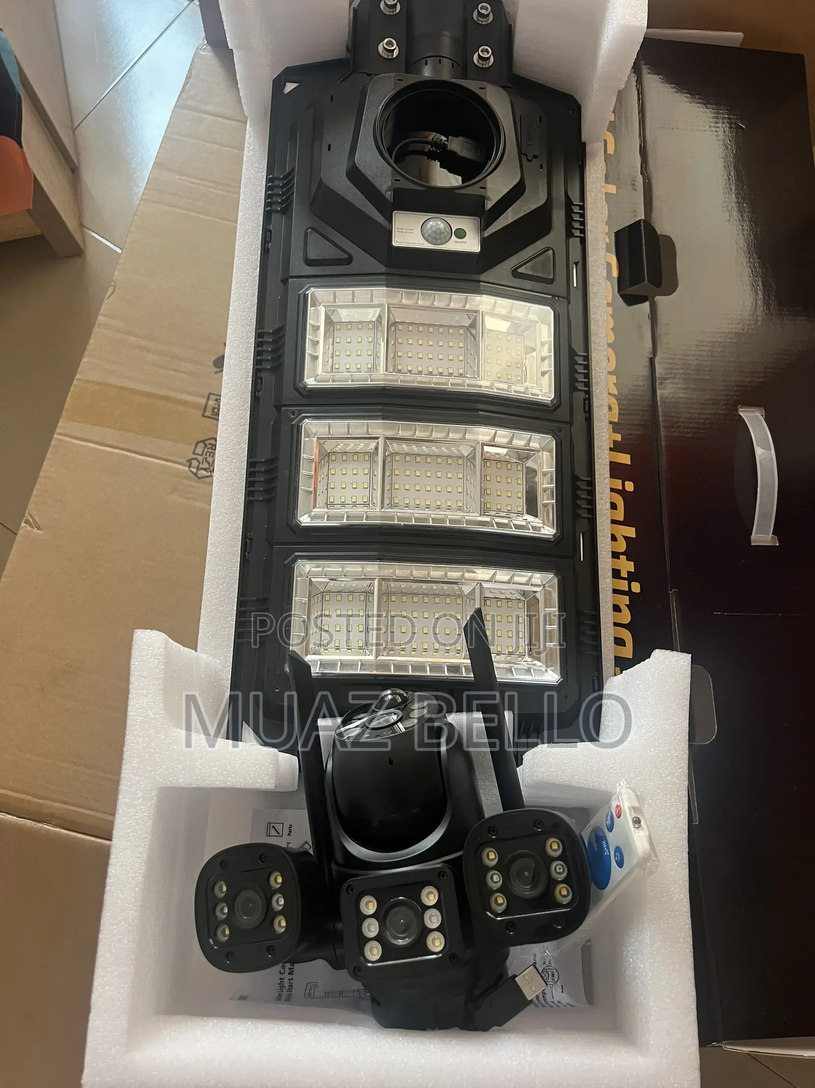 Solar Power With Camera