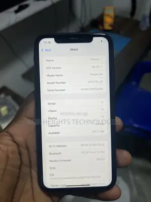 Apple iPhone XR 64 GB Black