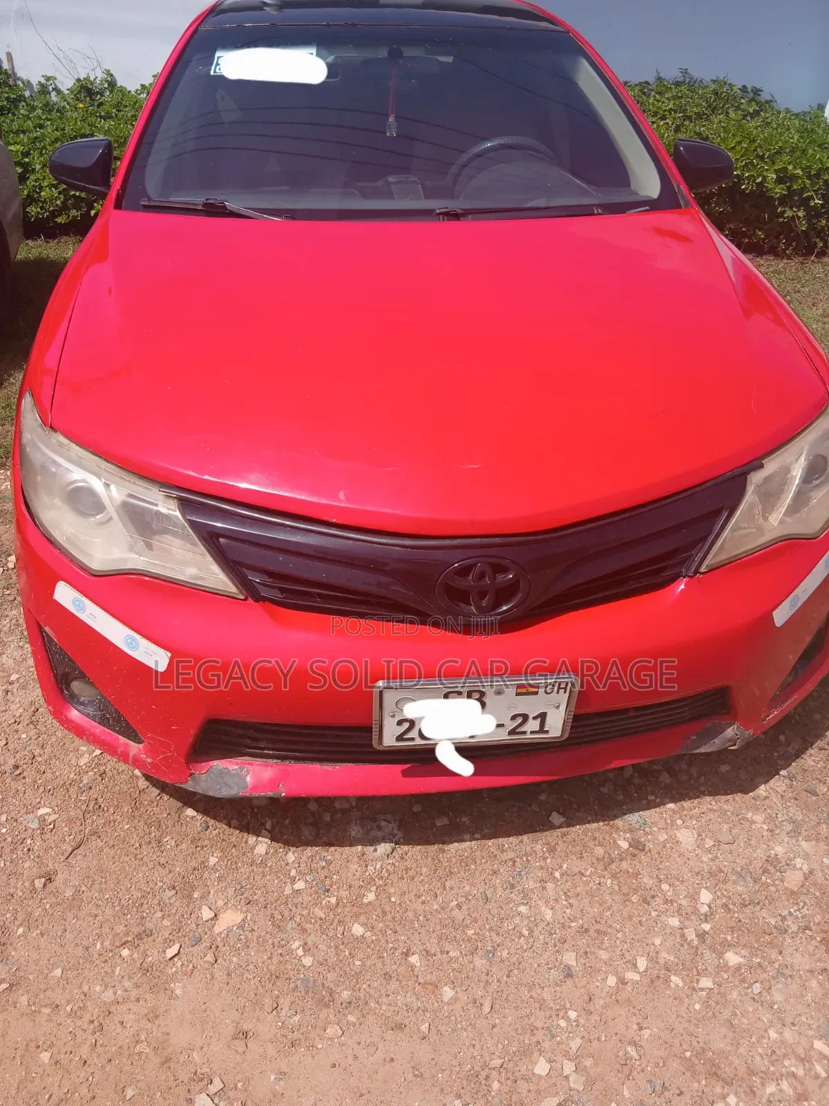 Toyota Camry 2012 Red