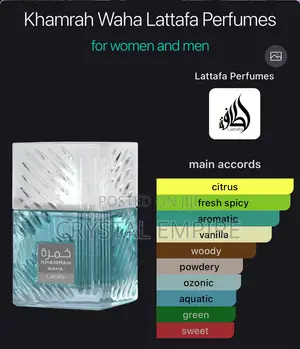 Lattafa Khamrah Waha Perfume