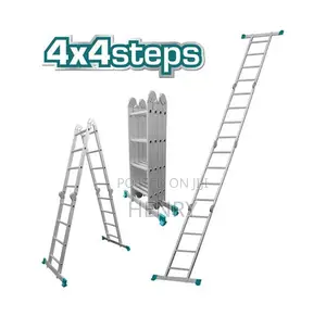 Total Multi-purpose Aluminum Ladder - 4×4