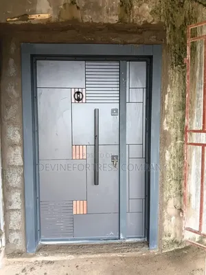 High Quality Marine Wood With Metal Frames Armor Door 11⁄2available