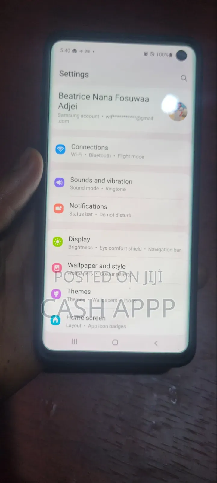 Samsung Galaxy S10 128 GB Black