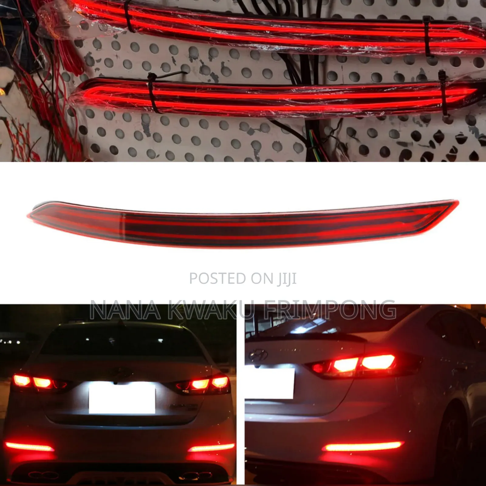 2017 2018 Hyundia Elantra Led Back Bumper Reflector Available