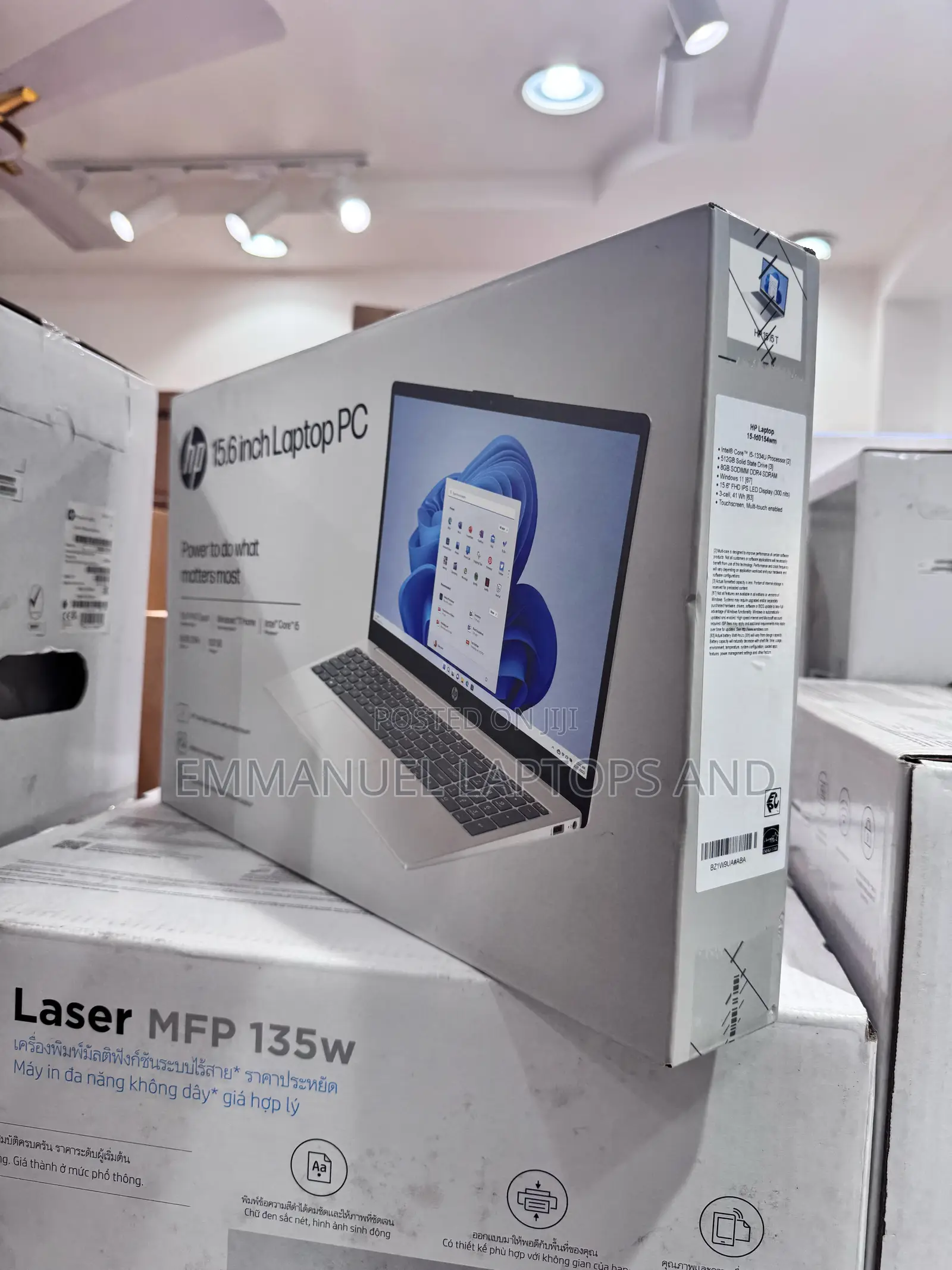 New Laptop HP 8GB Intel Core i5 SSD 512GB