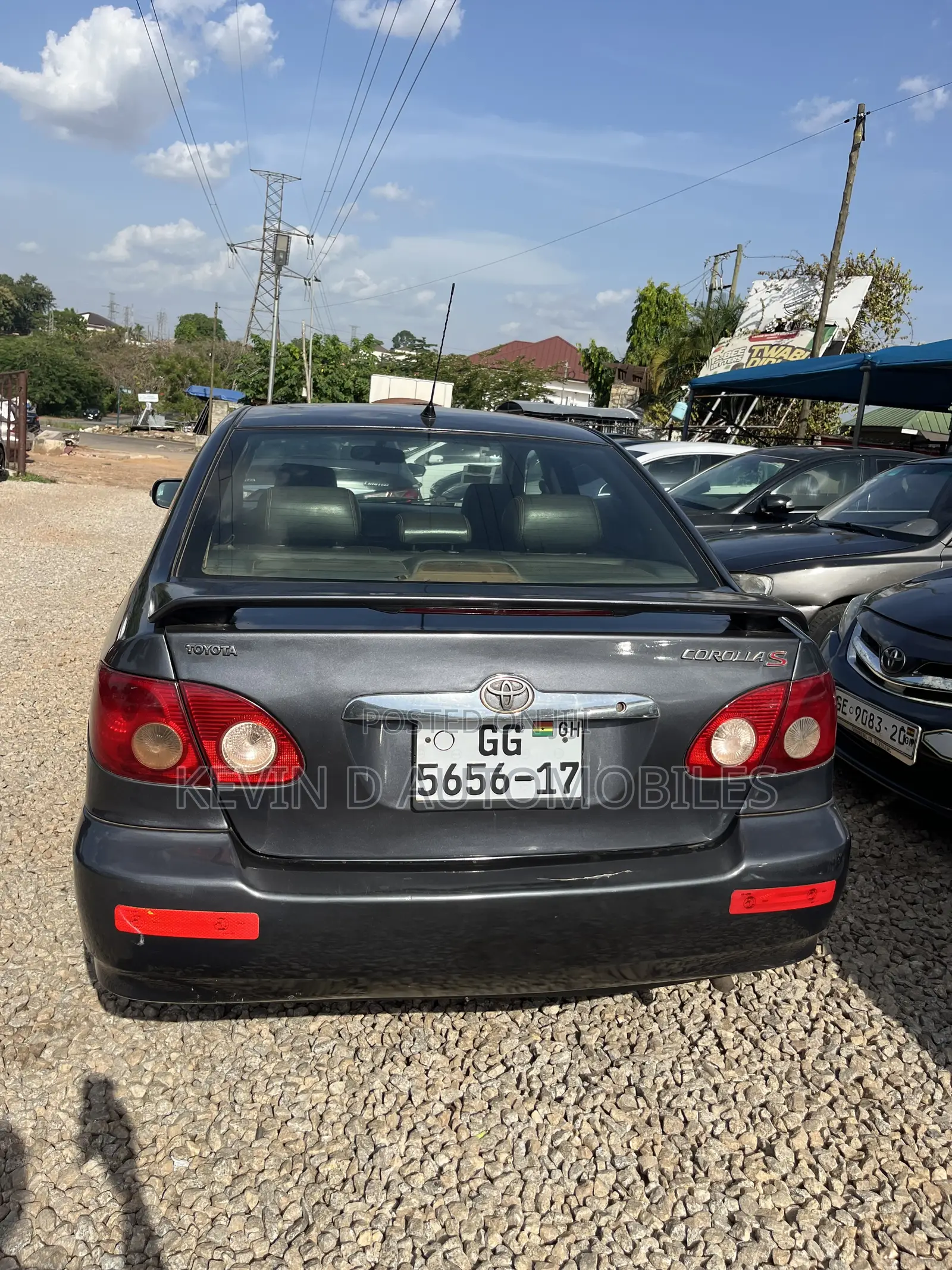 Toyota Corolla S 2007 Gray