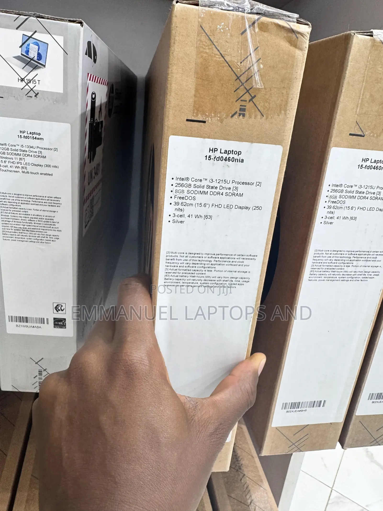 New Laptop HP 15 8GB Intel Core i3 SSD 256GB