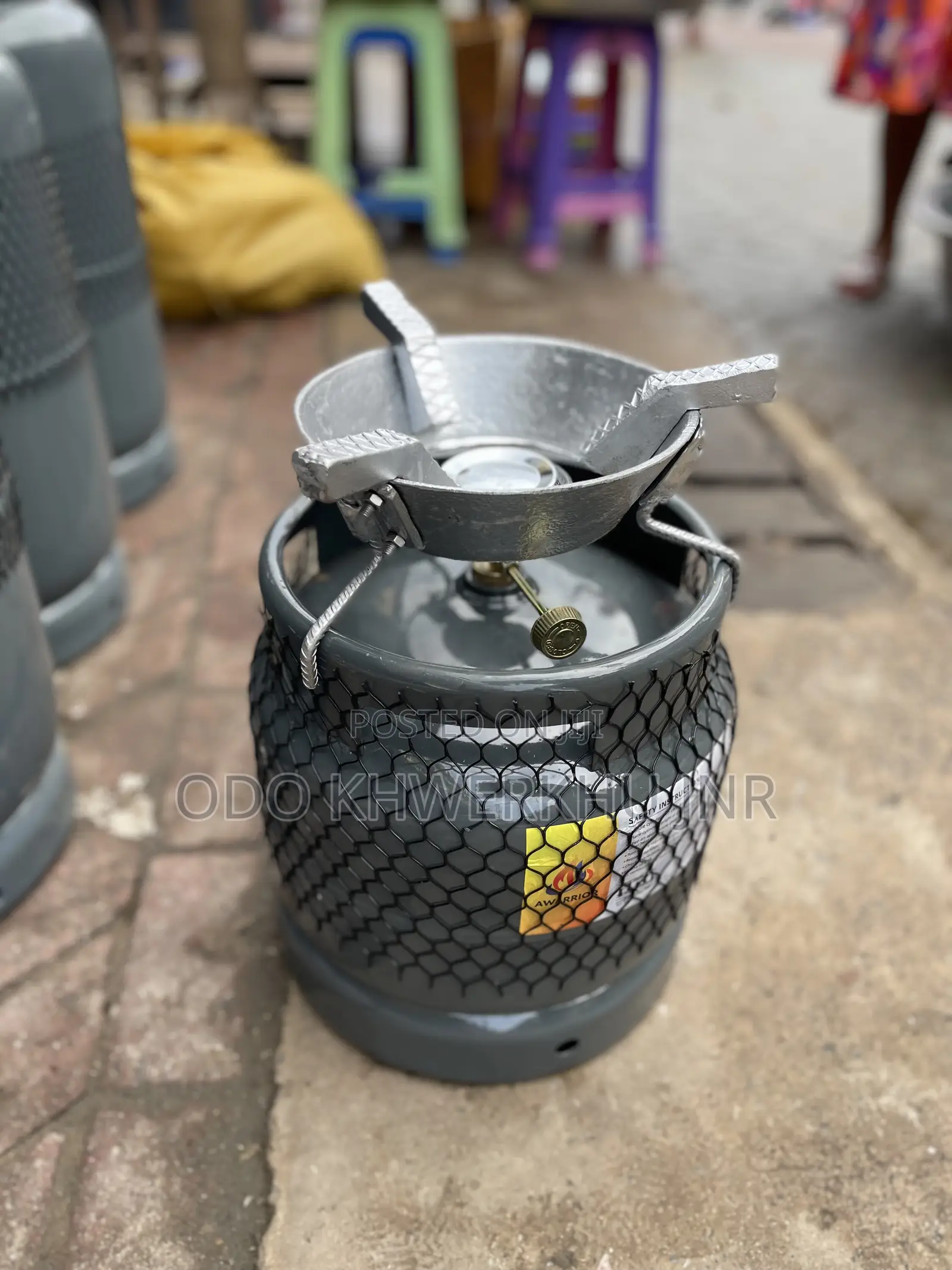 6kg Cylinder With Aluminum Clamp