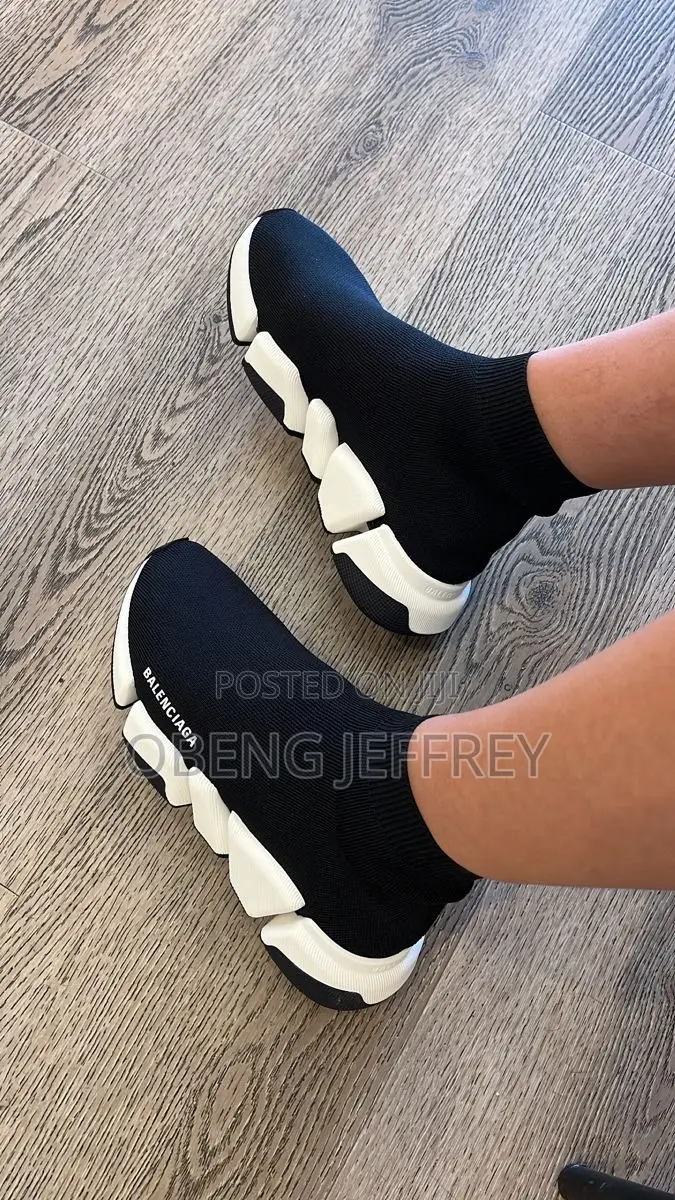 Original Balenciaga 2.0 Socks Sneaker in Black/White