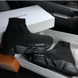 Original Balenciaga 2.0 Socks All Black