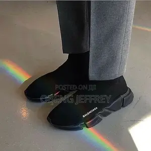 Original Balenciaga 2.0 Socks All Black