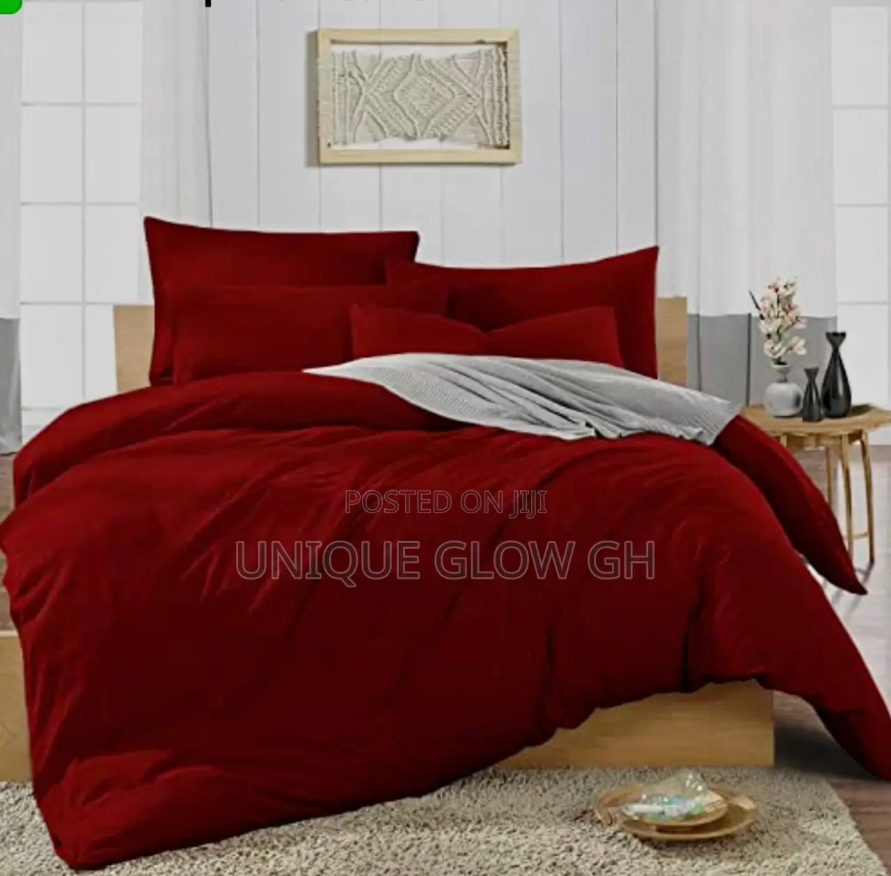 Quality Kingsize Duvet Set;1bedsheet/1duvet,4 Pillow Cases