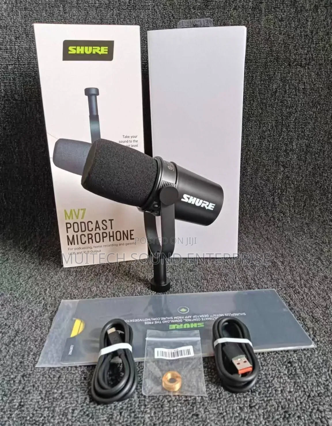 Studio Microphone (Shure Mv7)