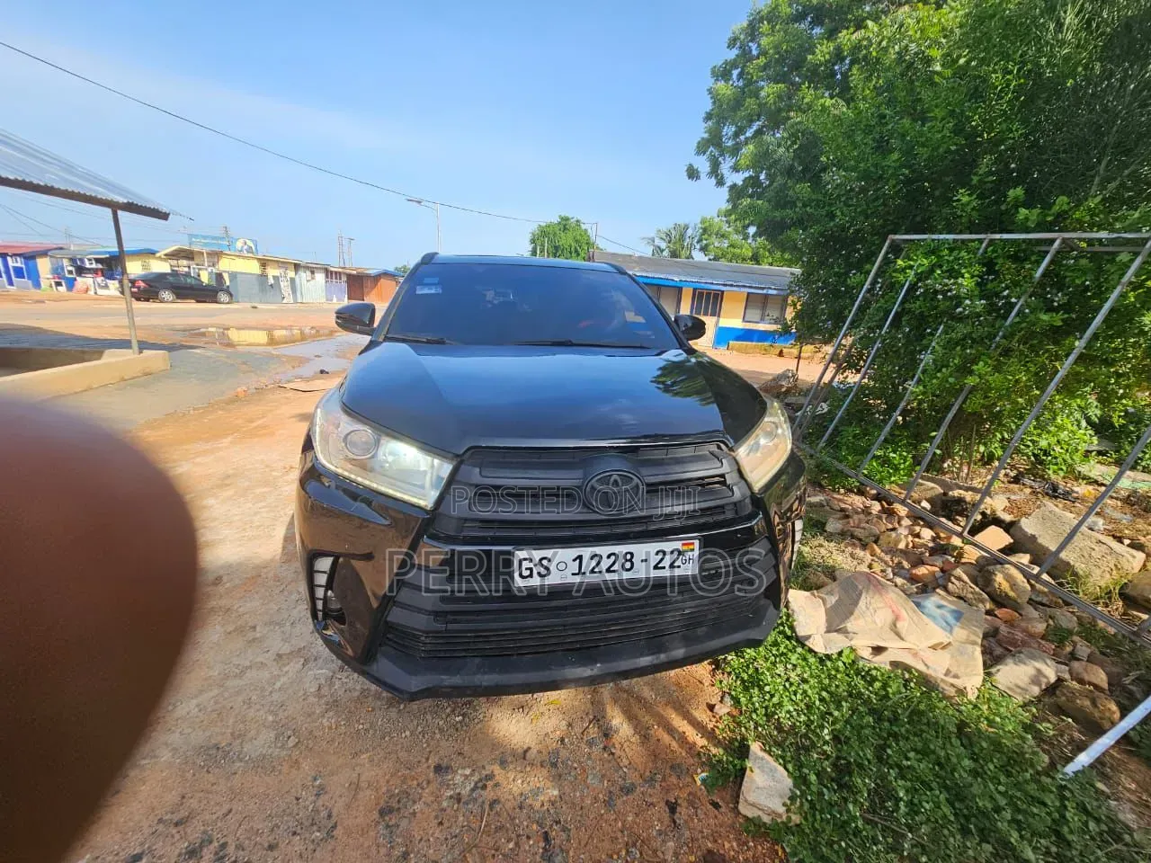 Toyota Highlander XLE 4x4 V6 (3.5L 6cyl 8A) 2018 Black